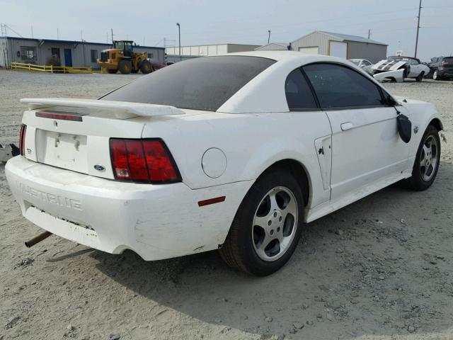 1FAFP40414F120057 - 2004 FORD MUSTANG WHITE photo 3