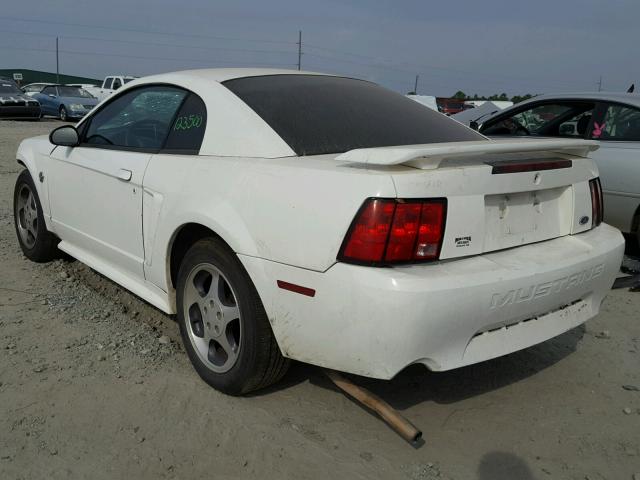 1FAFP40414F120057 - 2004 FORD MUSTANG WHITE photo 4