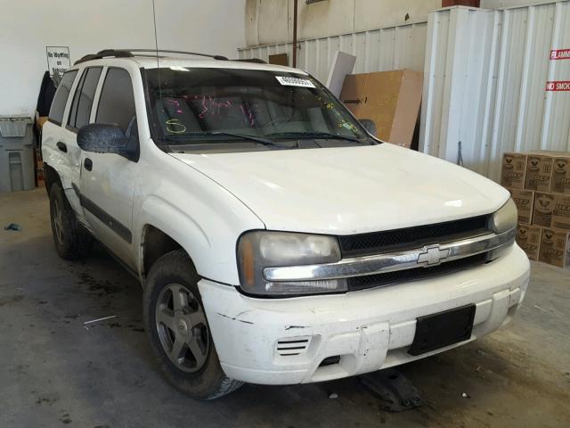 1GNDT13S842225263 - 2004 CHEVROLET TRAILBLAZE WHITE photo 1