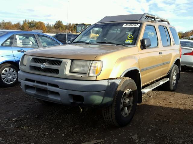 5N1ED28Y4YC589186 - 2000 NISSAN XTERRA XE BROWN photo 2