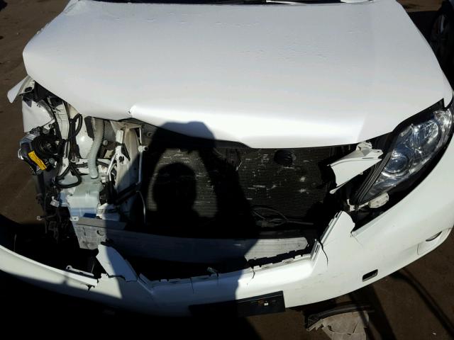 2T2BK1BA3BC104937 - 2011 LEXUS RX 350 WHITE photo 9