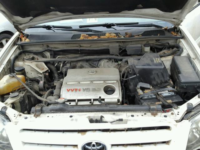 JTEEP21A340040949 - 2004 TOYOTA HIGHLANDER WHITE photo 7