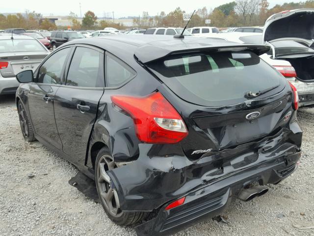 1FADP3L92EL126123 - 2014 FORD FOCUS ST BLACK photo 3