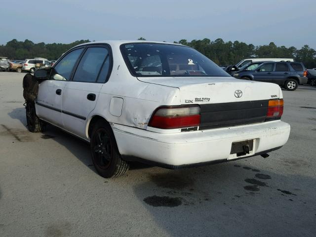 1NXAE09E7PZ081792 - 1993 TOYOTA COROLLA LE WHITE photo 3