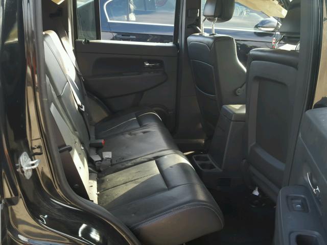 1C4PJMAK9CW199568 - 2012 JEEP LIBERTY SP BLACK photo 6