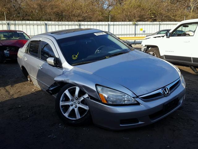 1HGCM56757A134950 - 2007 HONDA ACCORD EX SILVER photo 1