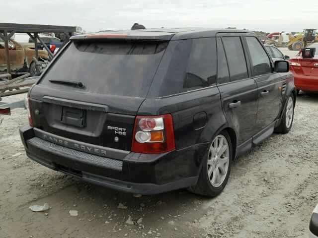 SALSK25488A169143 - 2008 LAND ROVER RANGE ROVE BLACK photo 4