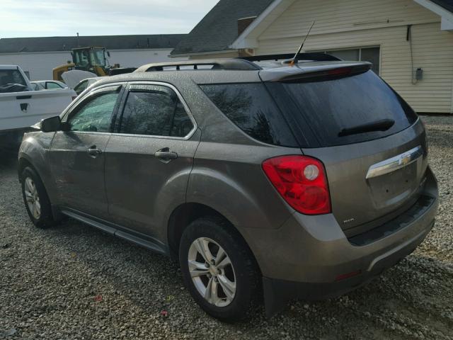 2CNFLEEW5A6416500 - 2010 CHEVROLET EQUINOX LT GRAY photo 3