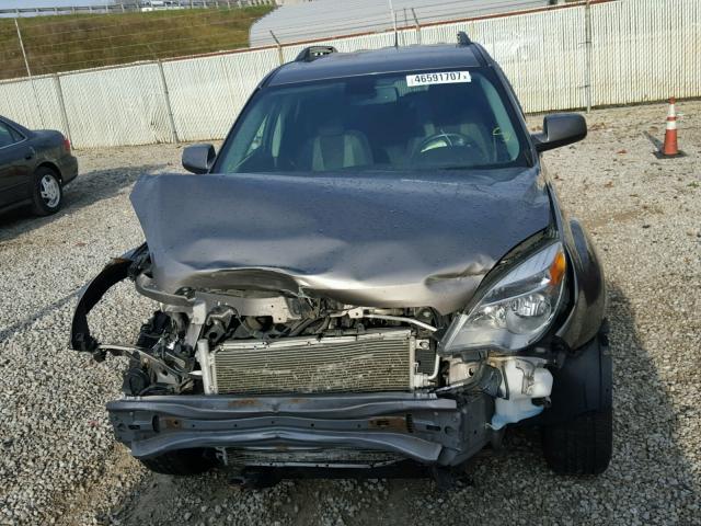 2CNFLEEW5A6416500 - 2010 CHEVROLET EQUINOX LT GRAY photo 9