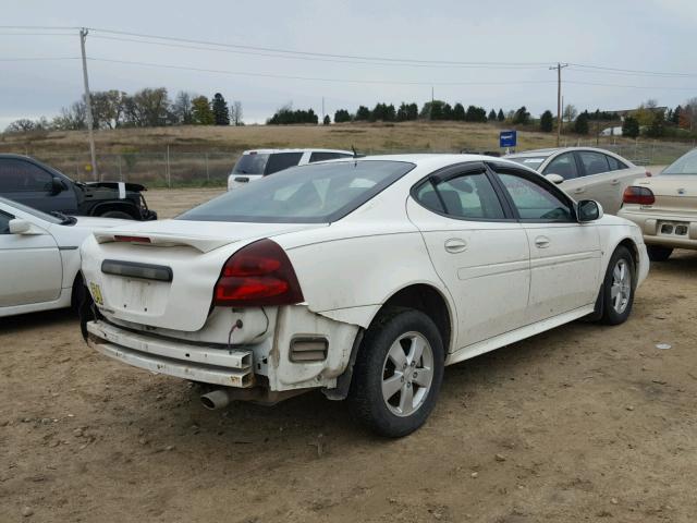 2G2WP552071153574 - 2007 PONTIAC GRAND PRIX WHITE photo 4