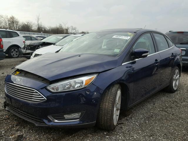 1FADP3J23GL257358 - 2016 FORD FOCUS TITA BLUE photo 2