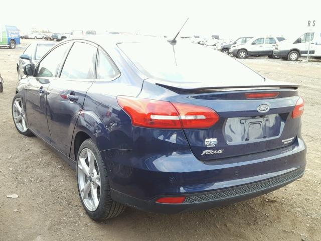 1FADP3J23GL257358 - 2016 FORD FOCUS TITA BLUE photo 3