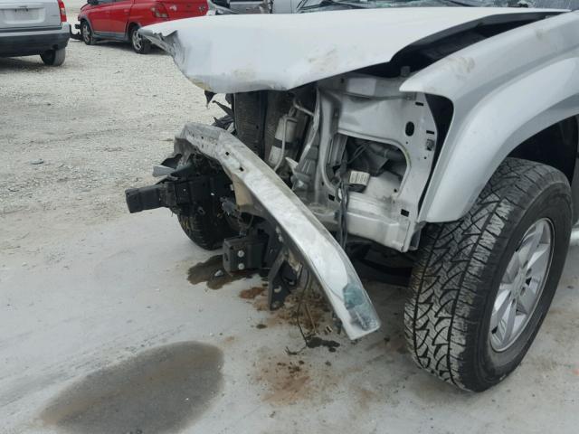 1GCJTDDE9A8149292 - 2010 CHEVROLET COLORADO L SILVER photo 10