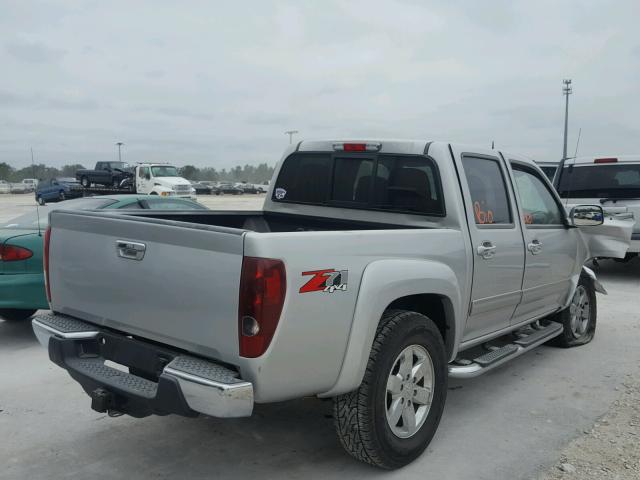 1GCJTDDE9A8149292 - 2010 CHEVROLET COLORADO L SILVER photo 4