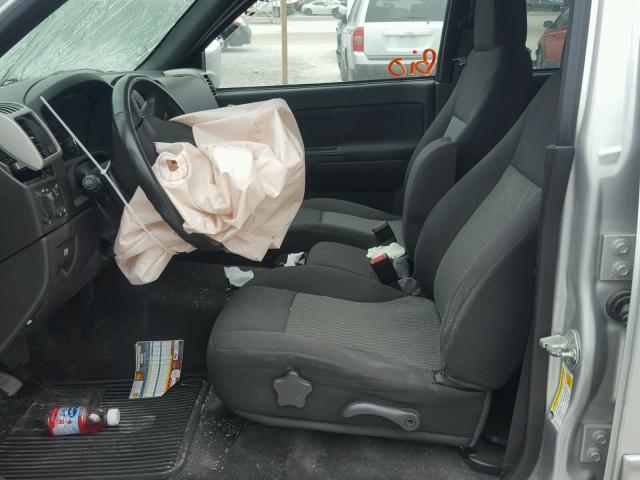 1GCJTDDE9A8149292 - 2010 CHEVROLET COLORADO L SILVER photo 5