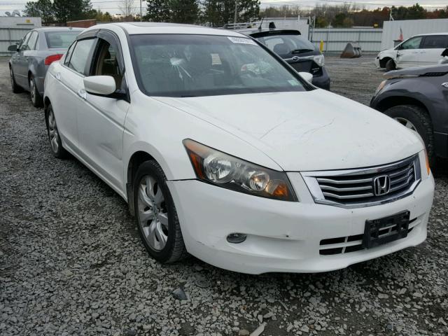 1HGCP36889A018410 - 2009 HONDA ACCORD EXL WHITE photo 1