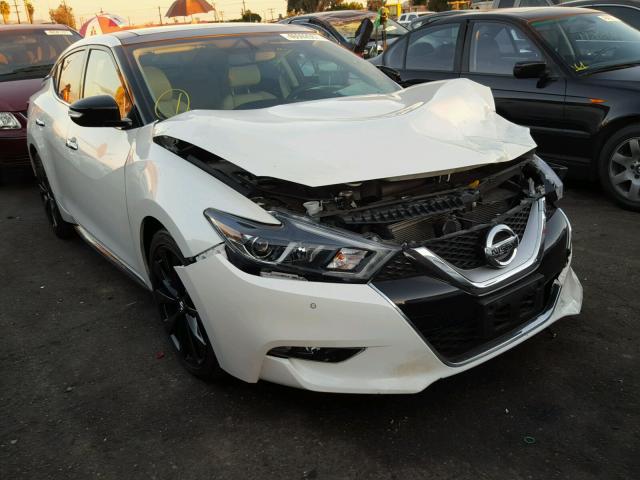 1N4AA6AP7HC371091 - 2017 NISSAN MAXIMA 3.5 WHITE photo 1