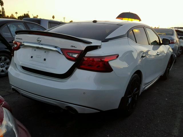 1N4AA6AP7HC371091 - 2017 NISSAN MAXIMA 3.5 WHITE photo 4