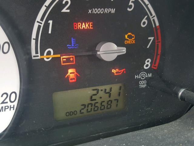 JTKKT624350125366 - 2005 TOYOTA SCION XA ყავისფერი ფოტო 8