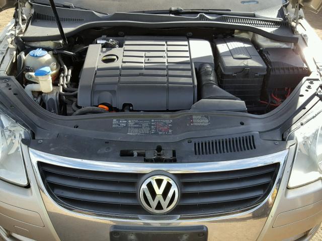 WVWCA71F97V020945 - 2007 VOLKSWAGEN EOS 2.0T S 棕色 照片 7