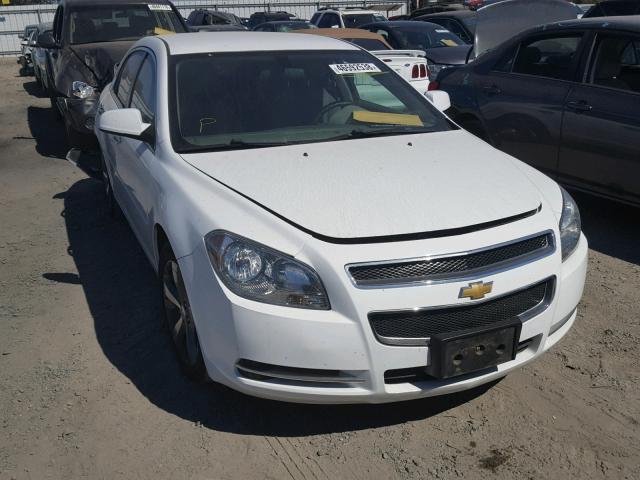 1G1ZC5E08CF381353 - 2012 CHEVROLET MALIBU 1LT WHITE photo 1