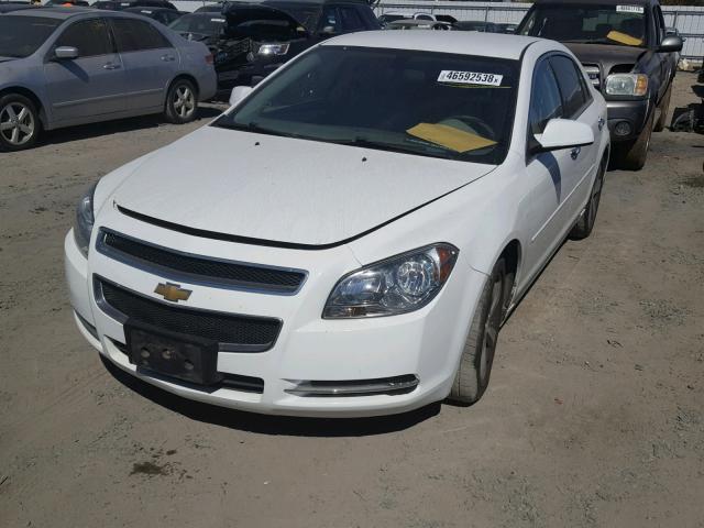 1G1ZC5E08CF381353 - 2012 CHEVROLET MALIBU 1LT WHITE photo 2
