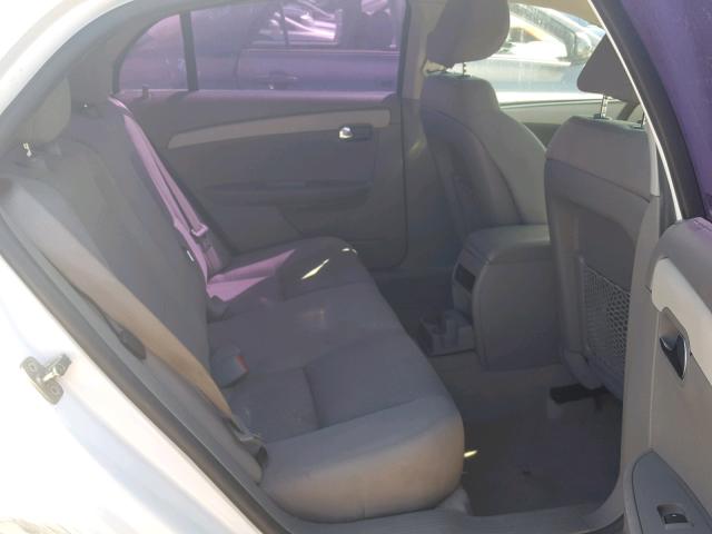 1G1ZC5E08CF381353 - 2012 CHEVROLET MALIBU 1LT WHITE photo 6