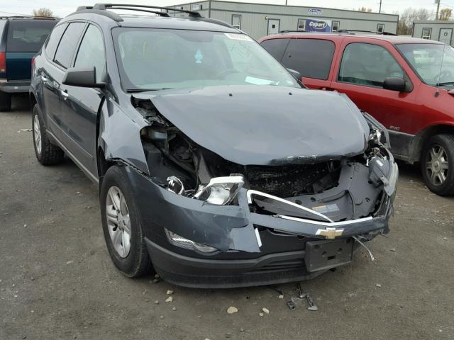 1GNKREEDXBJ158373 - 2011 CHEVROLET TRAVERSE L CHARCOAL photo 1