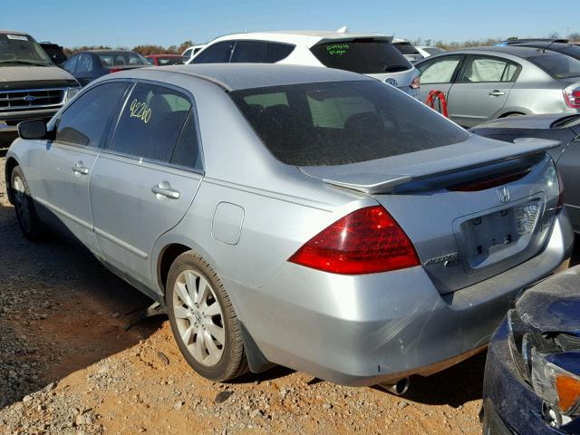 1HGCM66437A059595 - 2007 HONDA ACCORD SE SILVER photo 3