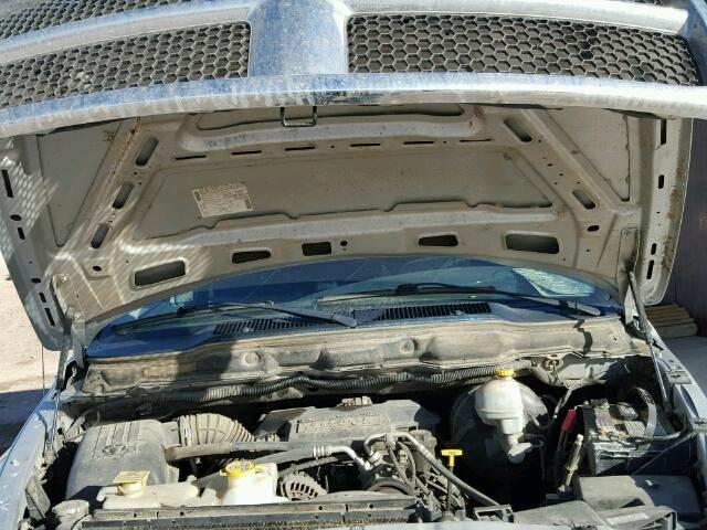 1D7HU18D45S307600 - 2005 DODGE RAM 1500 S SILVER photo 7