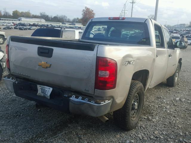 2GCEK13C671678018 - 2007 CHEVROLET SILVERADO SILVER photo 4