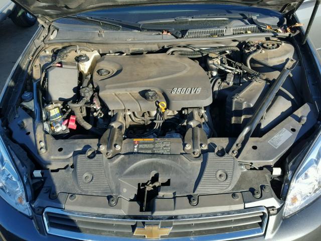 2G1WA5EK5B1112551 - 2011 CHEVROLET IMPALA LS CHARCOAL photo 7