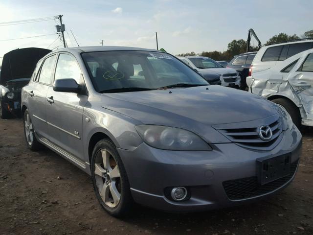 JM1BK143461479961 - 2006 MAZDA 3 HATCHBAC GRAY photo 1