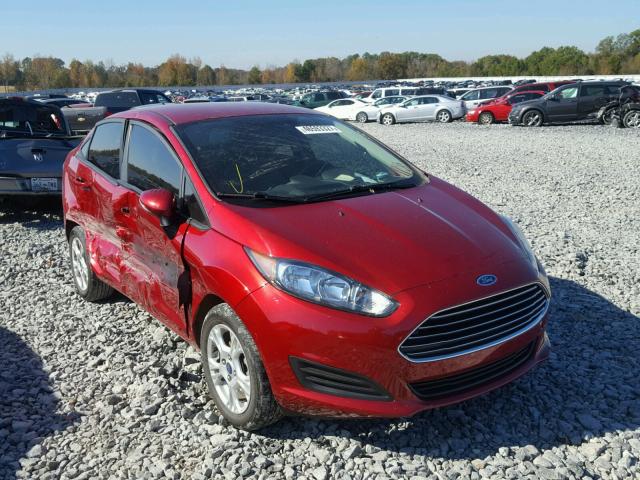 3FADP4BJ7GM103472 - 2016 FORD FIESTA SE RED photo 1