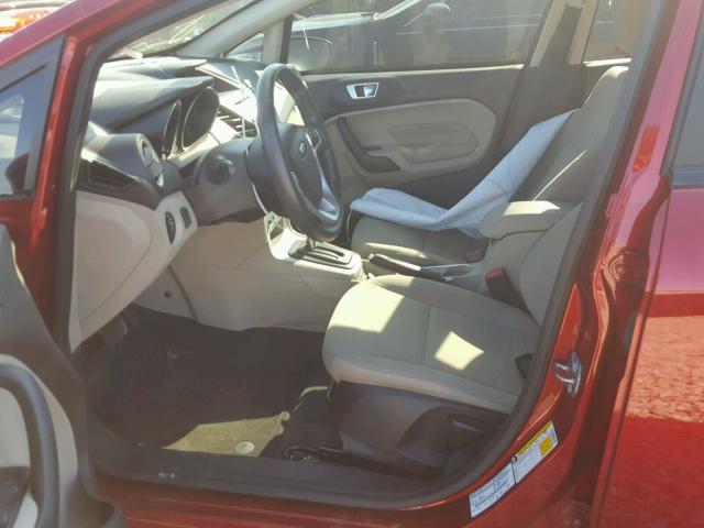 3FADP4BJ7GM103472 - 2016 FORD FIESTA SE RED photo 5