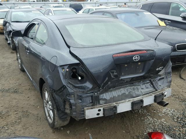 JTKDE167480256899 - 2008 TOYOTA SCION TC GRAY photo 3