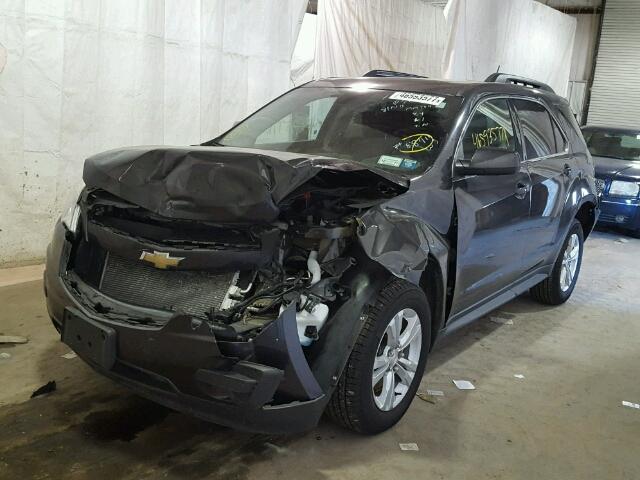 2GNFLFEK8F6338140 - 2015 CHEVROLET EQUINOX LT BLACK photo 2