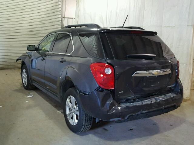 2GNFLFEK8F6338140 - 2015 CHEVROLET EQUINOX LT BLACK photo 3