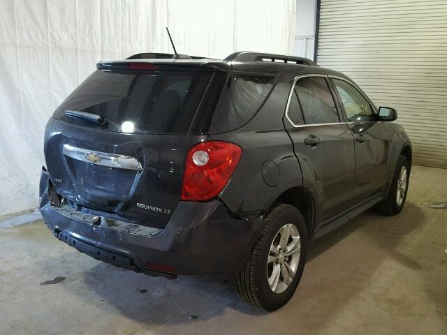 2GNFLFEK8F6338140 - 2015 CHEVROLET EQUINOX LT BLACK photo 4