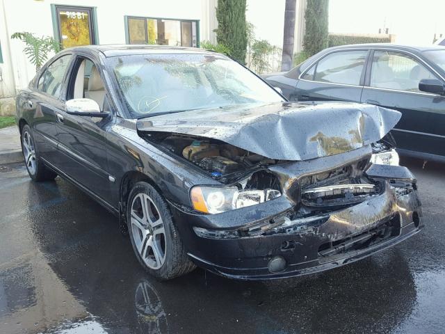 YV1RS547262553231 - 2006 VOLVO S60 T5 BLACK photo 1