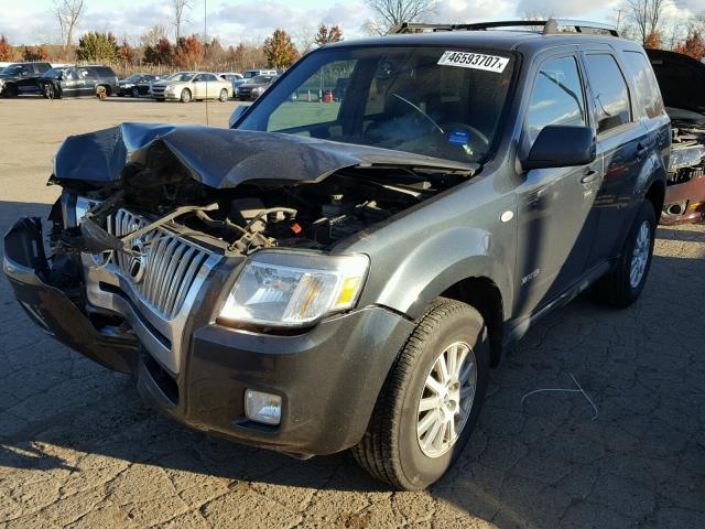 4M2CU871X8KJ01104 - 2008 MERCURY MARINER PR GRAY photo 2