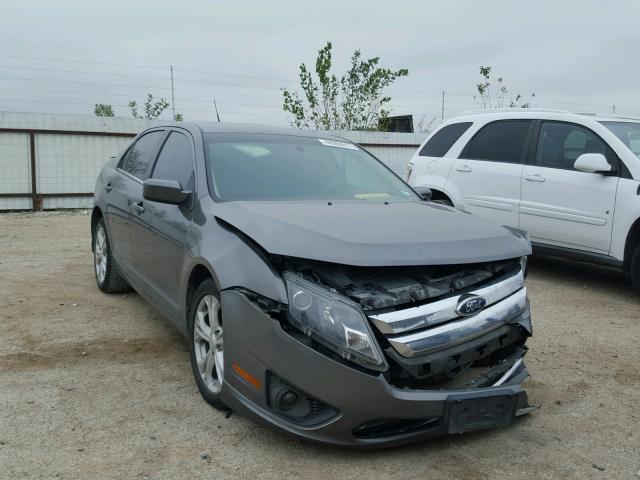 3FAHP0HA8CR137242 - 2012 FORD FUSION SE GRAY photo 1