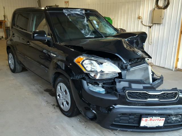 KNDJT2A51D7495873 - 2013 KIA SOUL BLACK photo 1