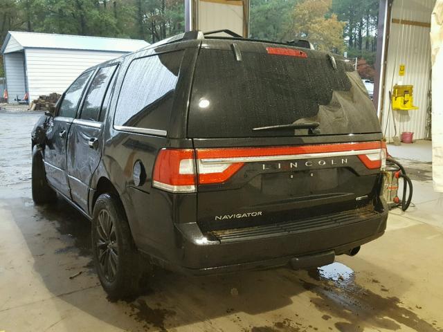 5LMJJ2JT2FEJ00773 - 2015 LINCOLN NAVIGATOR BLACK photo 3