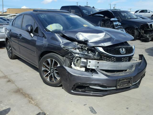 19XFB2F96DE006971 - 2013 HONDA CIVIC EXL 灰色 照片 1