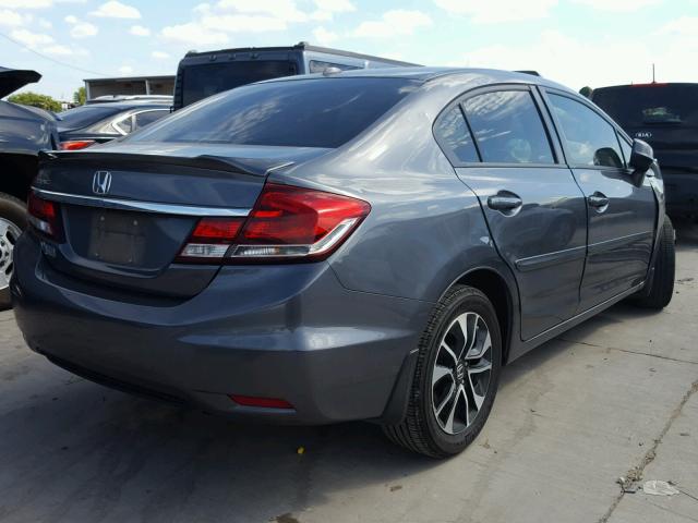 19XFB2F96DE006971 - 2013 HONDA CIVIC EXL 灰色 照片 4