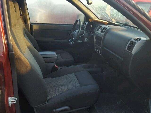 1GCDT43E488183651 - 2008 CHEVROLET COLORADO L BURGUNDY photo 5