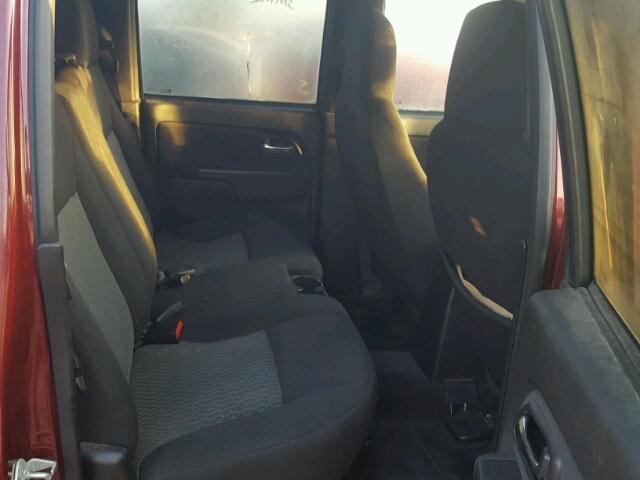 1GCDT43E488183651 - 2008 CHEVROLET COLORADO L BURGUNDY photo 6