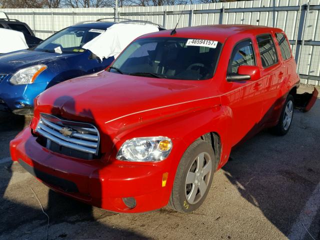 3GNBABFW3BS521326 - 2011 CHEVROLET HHR LT RED photo 2