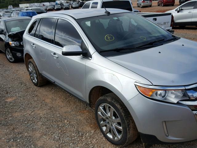 2FMDK3KC9DBC49613 - 2013 FORD EDGE LIMIT SILVER photo 9